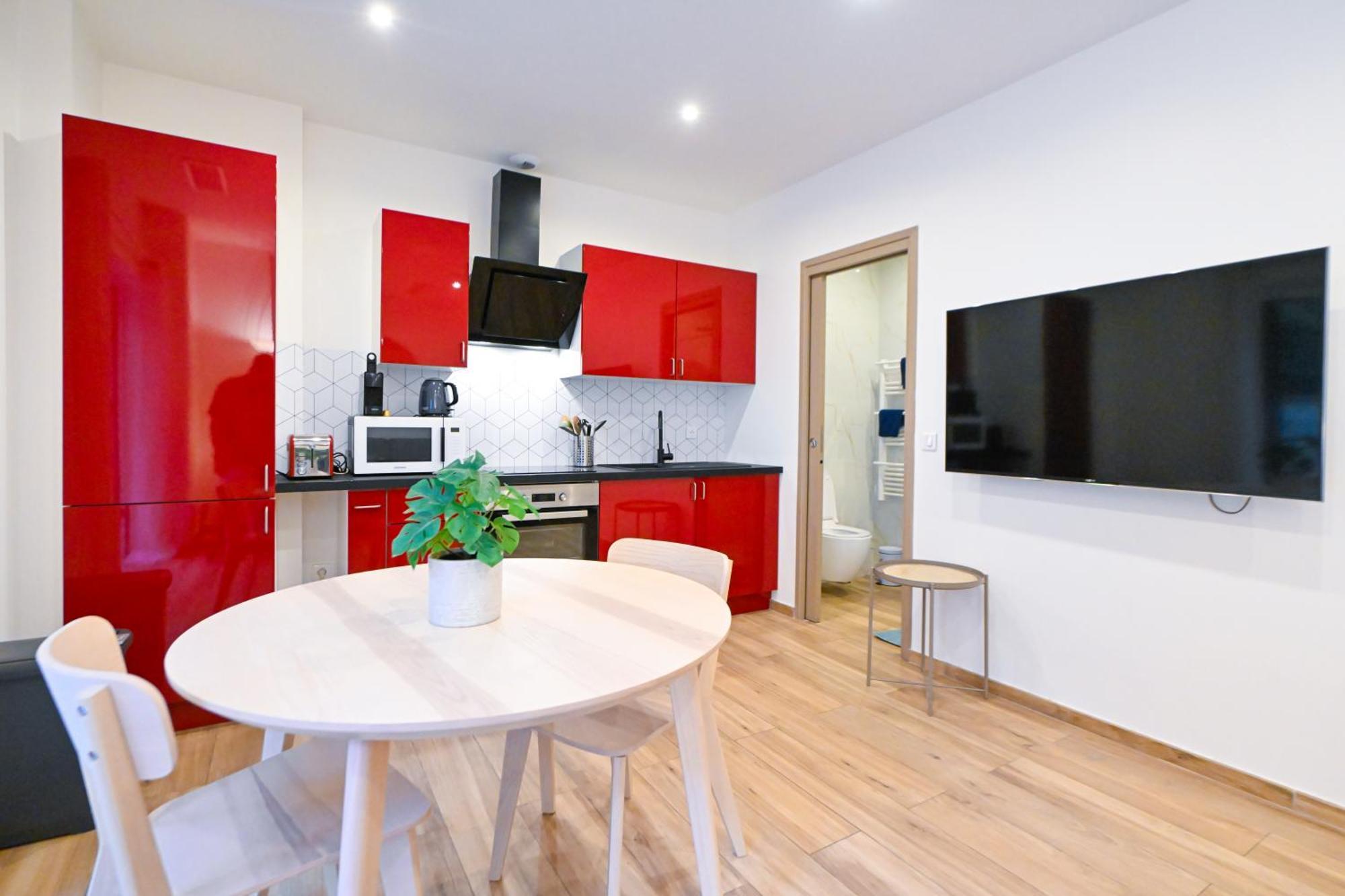 Beau Studio Cozy Centre Ville Et Plages Avec Terrasse N3 Ницца Экстерьер фото